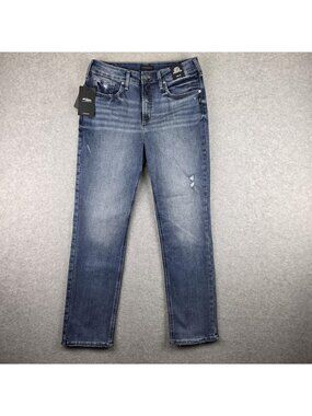 Silver Jeans Avery Straight Jeans Womens 33x29 High Rise Stretch Denim NWT